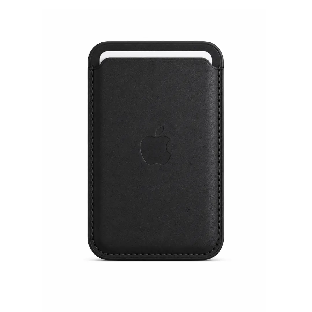 Billetera Negro Cuero Magsafe