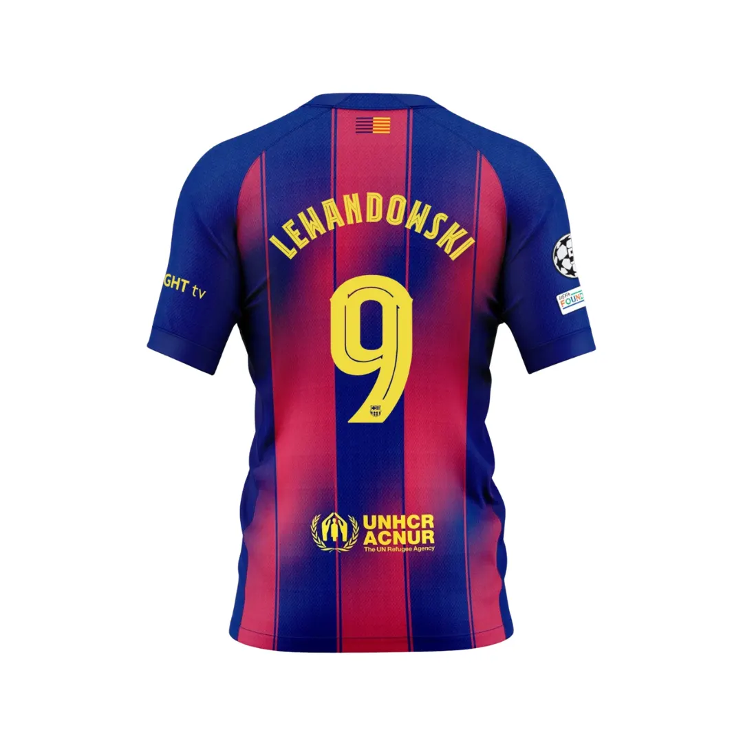 FC Barcelona Lewandowski Pro Player Champions League Casa