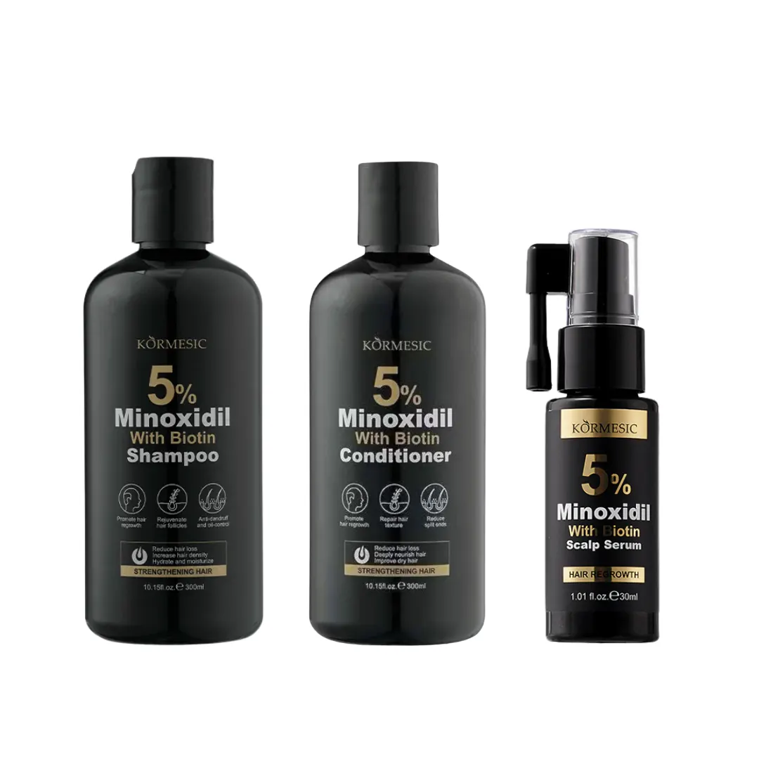 Minoxidil Promo #3 (Shampoo + Conditioner + 1Bote Kormesic)