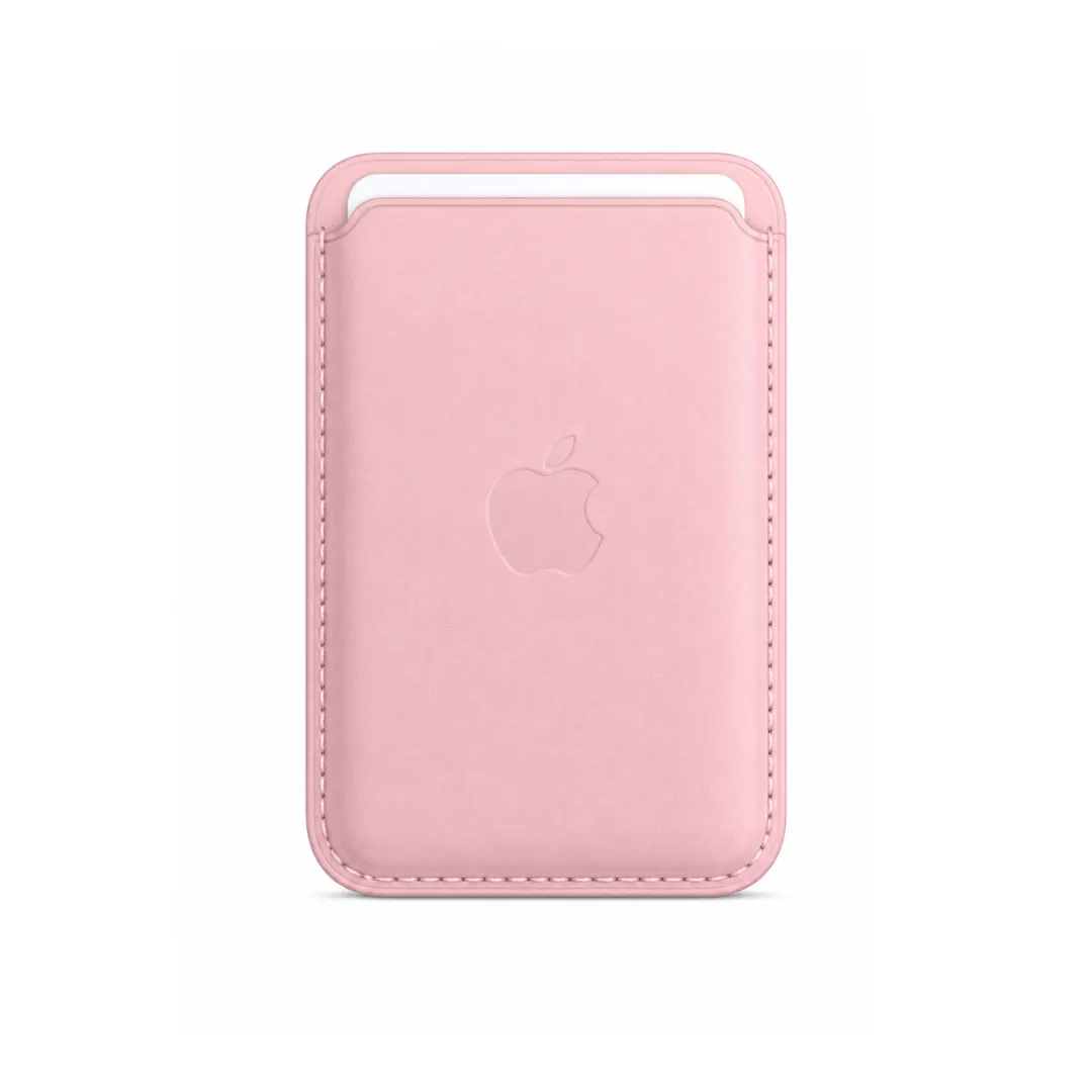 Billetera Rosa Claro Cuero Magsafe